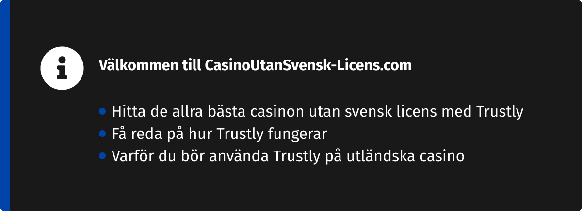 Välkommen till oss på CasinoUtanSvensk-Licens.com
