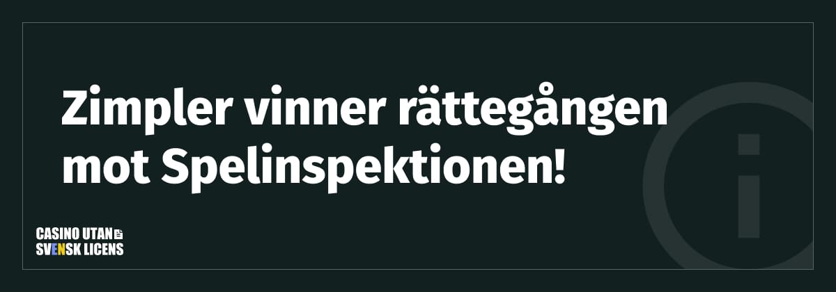 zimpler vinner rättegång mot spelinspektionen