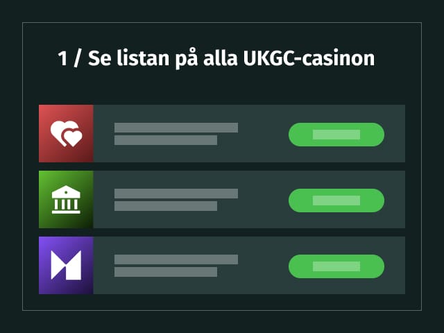 guide steg 1 ukgc casinon